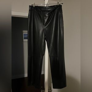Babaton Vegan Leather Pants - Size 8